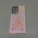 Toycamp Compatible with Samsung Galaxy S24 Ultra Case - Cute Glitter Fireworks Castle S24 Ultra Phone Case with Bling Camera Lens Protector Laser Holo Galaxy S24 Ultra Cover for Women Girly