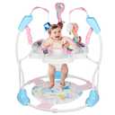 Baby Activity Center, Infant Jumpers and Bouncers with Music, Lights, Infant Toys, 360°Rotating Seat, 3 Adjustable Heights, Baby Play and Learning Center for 6+ Months