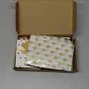 Tenare 12 Pcs Small Gift Bags Mini Metallic Paper Bag Bulk Tiny with Handle Tissue Paper for Gift Wrapping Happy Valentines Day Chinese New Year Birthday Party(4 x 2.75 x 4.5 Inch,White Gold)