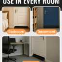 Everlasting Comfort One Sided Door Draft Stopper for Bottom of Doors - Quick Install Sound Proofing Strip Gap Filler, Cold Air & Noise Blocker Sweep for Home, Bedroom and Apartment- Fits 36" Doors