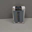 UNNEES Gravity Electric Salt and Pepper Grinder set of 2, Automatic Salt And Pepper Grinder Set, Adjustable Roughness, Battery Powered, LED Light, 2 Pack, (Black)