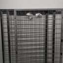 3 Packs Grid Wall Panels, Metal Black Wire Grid Panel, Gridwall Display Rack, Heavy Duty Gridwall Panels for Retail Display