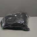 Black Rolling Backpack for Boys Middle Junior School Kids, Boys Backpack with 6 Wheels, Black