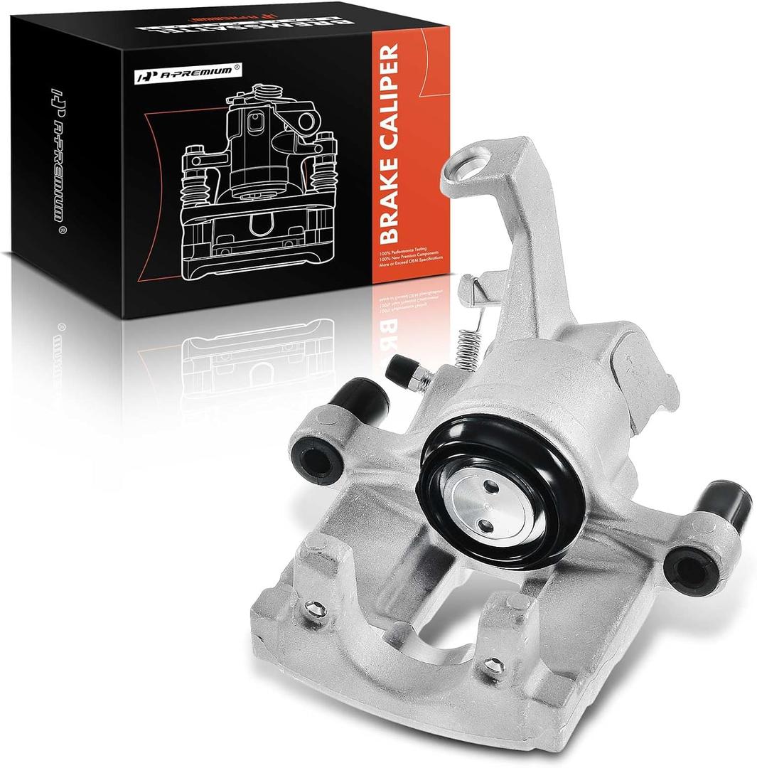 A-Premium Disc Brake Caliper Assembly Without Bracket Compatible with Select Mazda Models - 6 2014-2015, L4 2.5L - Rear Left Driver Side
