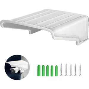 Square CCTV Security Camera Sun & Rain Shield - Universal Waterproof Protective Cover for Outdoor Surveillance Cameras (Hikvision/Nest/Ring/Arlo/Dome/Bullet/LED Lights Protective Roof)