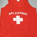 SKI PATROL Winter Downhill Snow Skiing Skiers Skier Tank Top, Size: M