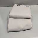 NICETOWN 100% Blackout Blinds, Set of 2, 46" x 96", Natural, Laundry Room Decor Window Treatment Curtains for Large Patio Sliding Door, Thermal Insulated Curtains for Bedroom