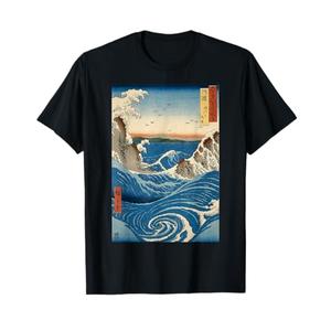 Navaro Rapids Wall Japanese Art T-Shirt S