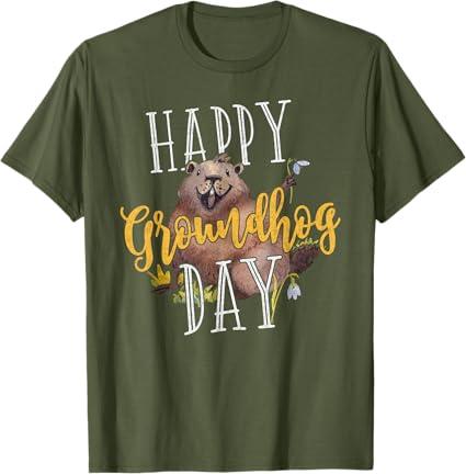 Groundhog Day Shirt Happy Groundhog Day Gifts TShirt Size XL