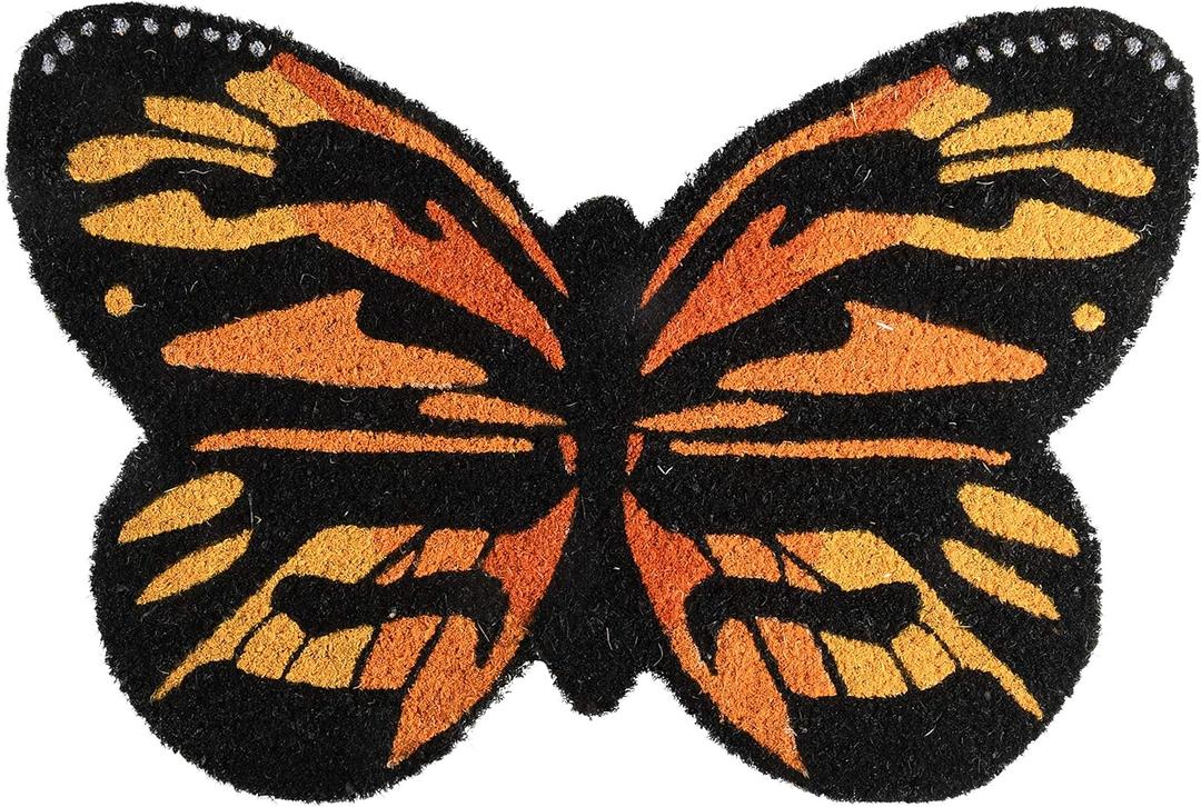 Esschert Design Butterfly Coir Doormat