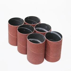 Dark Stone Sanding Sleeves for Spindle Sander 4-1/2" Length (80 Grit, 3")