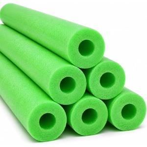 Chochkees Pool Noodles 52" x 2.5" Inch Swimming Hollow Core Foam Tube, Floating Thick Noodles for Floating, Pool Accessories, 12-Pack