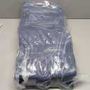 UBBCARE Set of 4 Cotton Rope Basket 12 X 12 X 12 Inches, Woven Storage Baskets for Shelves, Organizing with Handles, Cube Storage Bins for Storage Books, Magazines, Navy Blue