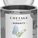 Serenity Silk All-in-One Mineral Chalk Paint for Furniture, Home Decor, Cabinets and DIY Crafts - Built-in Topcoat - (32oz, Marshmallow) (32 Fl Oz (Pack of 1))