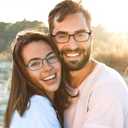 JEERO Blue Light Blocking Glasses - Lightweight Frame Computer Glasses, Anti Eyestrain & UV Glare, Non-Prescription
