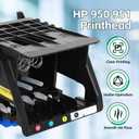 GCCSJ HP Officejet Pro 8610 Printhead Replacement Compatible with HP 950 951 950XL 951XL HP Pro 8100 8600 8700 250DW 251DW 276DW 8610 8620 8625 8630 Printer