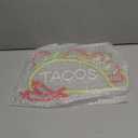 Tacos Neon Sign for Wall Decor Dimmable Tacos Neon Light for Man Cave Led Burrito Food Sign for Mexican Restaurant Tequila Bar Party Taco Tuesday Decor Birthday Gifts Size12.9 * 10.7In(WZCP260) (Red+Green-A)