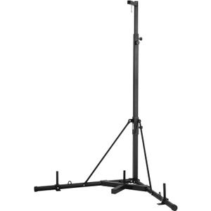 VEVOR 2 in 1 Punching Bag Stand, Steel Heavy Duty Workout Equipment,Freestanding Sandbag Rack,for Home Gym Fitness
