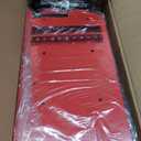TimberAura Power Tool Organizer Wall Mount, Includes Power Strip, RED, 8.5"D x 33"W x 15.7"H