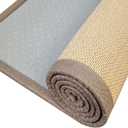 Natural Fiber Weave Summer Rug, Bamboo Area Rug Floor Carpet, Japanese Traditional Area Rugs for Living Room Balcony Bay Window, Floor Runner Mat, 24in x 96 in