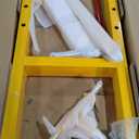 6-Ton H-Frame Hydraulic Shop Press, Heavy-Duty Bearing Garage Floor Benchtop, 1300 Pounds Presses for Bending, Bearing Removal & Adjustable Plates for Worker (4 Height Adjustable)