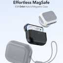 ESR for AirPods Pro 3 Case, Compatible with AirPods Pro Case 3rd Generation (2025), Compatible with MagSafe, Full Drop Protection Cover with Lanyard, Gray