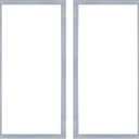 Upgraded 2 PACK 241778307 Fresh Food Door Gasket Compatible with Frigi-daire Kenmore Crosley and Electrolux Refrigerator Door Gasket, Replaces 1793667 AH3408461 etc,Refrigerator Door Seal Part (GRAY)