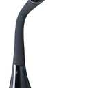 OttLite Swerve LED Desk Lamp with USB Charging, 3 Color Modes, Long-Lasting ClearSun LED, Flexible Neck, Touch Activated, Flexible Neck, Desk Light for Home Office, Reading