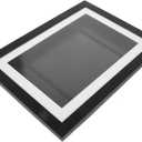 Veemoon Boys and Girls Artwork Picture A4 Size Wall-hanging Display Frame for Desktop Oil Painting