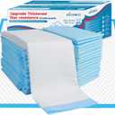 Tear-Resistant Incontinence Bed Pads 40'' x 36'' 130 Gram Heavy Duty (25 Count) Disposable Underpads Chucks Pads for Adults, Kids & Elderly | Protection Pads for Bed, Sofa, and Chair