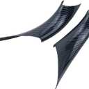 Left & Right Interior Door Pull Handle Covers Repalcement for 2012-2018 BMW 320, 328, 330, 335, M3, 2014-2017 BMW 428, 435, M4 (Carbon Fiber)