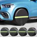 Tire Covers 4 Pack, Universal Fits 27-29 inch RV Tire Covers Set for RV, Trailer, SUV, Truck, Camper, Jeep Waterproof Anti-UV Tough Wheel Protector