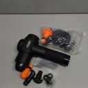 TOLOCO Massage Gun, Deep Tissue Back Massage for Athletes for Pain Relief, Percussion Massager with 10 Massages Heads & Silent Brushless Motor, Christmas Gifts for Women, Men, Black