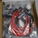 HQPASFY UF262 Ignition Coils & Iridium Spark Plug & Wires Set of 8 Compatible with 1999-2007 Chevy Avalanche Express Silverado 1500 2500 3500 GMC Savana Sierra V8 4.8L 5.3L 6.0L (Round Coils)