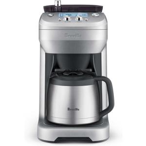 Breville BDC650BSS Grind Control Thermal Carafe, Brushed Stainless Steel
Grind and brew fresh coffee your way with drip coffee maker with built-in grinder and adjustable grind and strength settings