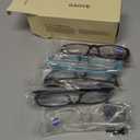 Gaoye 1.5 Professional Reading Glasses for Women All Day - Computer Readers with Blue Light Protection - Value Pack