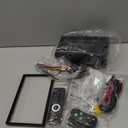 7'' Double Din Car Stereo with Wireless Apple CarPlay & Android Auto, Car Audio Receivers, IPS Touch Screen FM Radio, Mirror Link, Bluetooth 5.2, SWC, HD Backup Camera, GPS Navigation, TF/USB/AUX