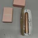 Aquasonic Vibe Series Ultra-Whitening Toothbrush  ADA Accepted Electric Toothbrush - 8 Brush Heads & Travel Case  40,000 VPM Motor & Wireless Charging - 4 Modes w Smart Timer  Satin Rose Gold