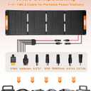 200W Portable Solar Panel Foldable, IP67 Waterproof, 23.5% Mono Efficiency
Folding Solar Panel 200w for Portable Power Station Camping RV Off-Grid Emergency Blackouts