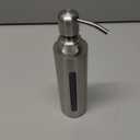 Stainless Steel Soap Dispenser, 7Oz Slim Rust Proof Liquid Soap Dispenser for Kitchen & Bathroom - Refillable Brushed Nickel Dispenser for Essential Oils and Shampoo