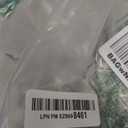 TitanFlex Heavy Duty Green Industrial Nitrile Gloves, 8mil, Large, Box of 100, Latex Free, Raised Diamond Texture Grip, Powder Free, Food Safe, Rubber Gloves, Mechanic Gloves