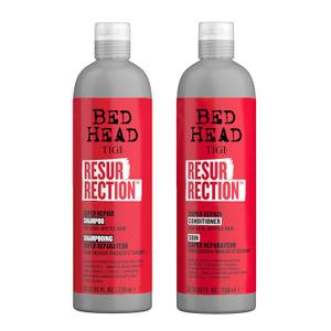 TIGI Bed Head Resurrection Hair Repair Shampoo and Conditioner Set for Dry and Damaged Hair, Maximum Strength with Resurrection Plant, 25.36 fl oz