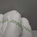 Mattress Topper Twin Size, Cooling Extra Thick Breathable Viscose Made from Bamboo Mattress pad, Soft Quilted Fitted Mattress Cover with 1000 GSM Down Alternative Fill (8-21Deep Pocket) (White)