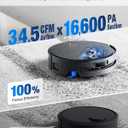 ECOVACS DEEBOT X9 PRO Omni Robot Vacuum and Mop, 16,600Pa Suction, OZMO Roller Self-Washing Mop, ZeroTangle 3.0, Triple Lift System, AI Navigation, Hands-Free Station