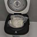 Rice Robot Personal Rice Cooker, PFAS-free, Nonstick. 1 Quart Capacity, with Stainless Steel Steamer Tray, Measuring Cups, Recipe Book with 60 Recipes, and Serving Spoon, As Seen On TV (2-Cup (Uncooked) | 4-Cup Cooked)