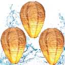 Qualirey 3 Sets Wasp Nest Decoy Nest Hanging Fake Hornets Light up Waterproof Wasp Deterrent for Wasps Bee Hornets Yellow Jackets Outdoor Fake Wasp ackyard Patio Home Garden