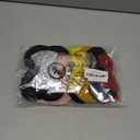 CellElection 6 Pack Mouse Ears Sequin Headbands 6Inch Large Big Sparkly Glitter Sequin Hair Bows Soft Nylon Hairbands Hair Accessories for Baby Girls Newborns Infants Toddlers Baby