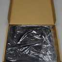 Radia Smart EMF Poncho Blanket, 5G, Wearable Faraday Blanket, RF Shielding, WiFi Blocker, EMF Clothing 28" x 72", Black/Grey