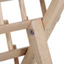 Threadart 66 Large Spool Cone Wood Thread Rack | Made of Hardwood, Sturdy, Freestanding or Wall Mount | Perfect for Large King Size Cones | For Sewing, Embroidery, Quilting, & Specialty Thread Storage