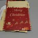 EYxsaxenk Letter to Santa Mailbox - DIY Wood North Pole Christmas Delivery Mailbox Craft Kit with Santa Letter Nice List Certificate Envelope Sticker for Xmas Indoor Outdoor Home Classroom Porch Decor